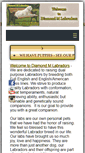 Mobile Screenshot of diamondmlabradors.com